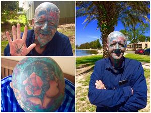 63-летний австралиец с тату на лице призывает людей «никогда не судить о книге по ее обложке»
