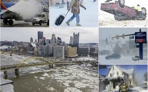 Холодная погода сеет хаос в США