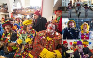 Десятки клоунов собрались в Лондоне на поминальную службу Гримальди