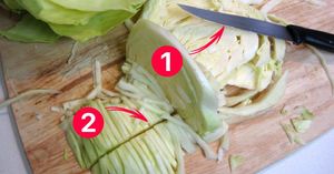 Как резать капусту
