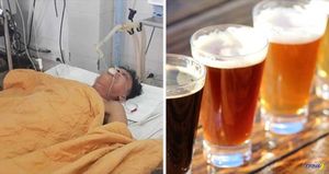 В больнице в больного залили 5 литров пива