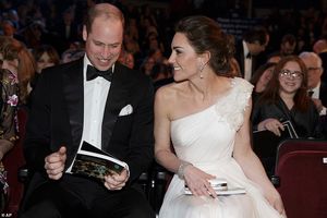 Кейт Миддлтон затмила всех в платье невесты на церемонии BAFTA — фото
