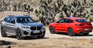 BMW X3 M и BMW X4 M 2019 – самые дорогие и мощные версии кроссоверов БМВ Х3 и БМВ Х4