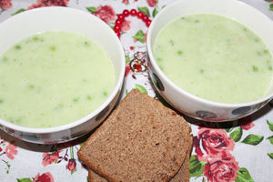 Зеленый суп-пюре "скоро весна!"