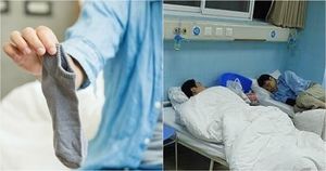  Китаец нюхал свои грязные носки и попал в больницу