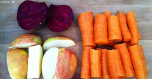 1 свекла, 2 моркови, 1 яблоко — Рецепт от известного китайского диетолога