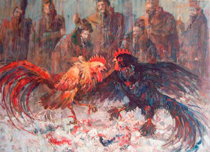 Петушиные бои — кровавая забава русского дворянства