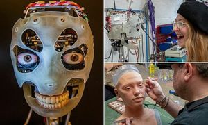 Первый в мире робот-художник AI-DA (8 фото + 1 видео)