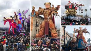 Карнавальое торжество в Италии и Европе «Carnevale Di Viargeggio»