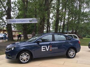 АвтоВАЗ показал прототип электрического седана LADA Vesta EV