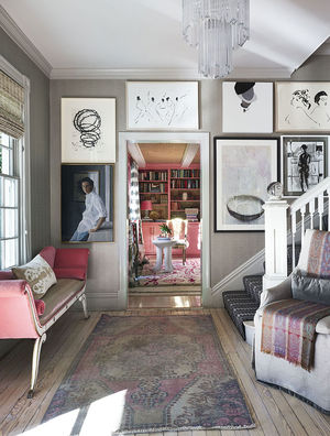 Чудесный дом дизайнера Janie Molster, в котором очень любят розовый цвет