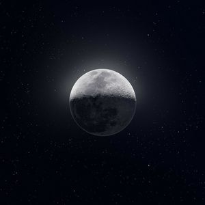 Суперснимок Луны на основе 50 тысяч кадров в сверхвысоком разрешении