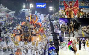 В Рио-де-Жанейро стартовал знаменитый карнавал