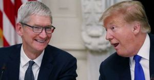 Трамп придумал новую фамилию для генерального директора Apple
