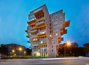 Жилой комплекс Belvedere Tower в Нидерландах от бюро René van Zuuk Architects