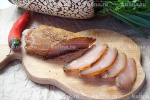 Бастурма из курицы - вкусная и праздничная закуска