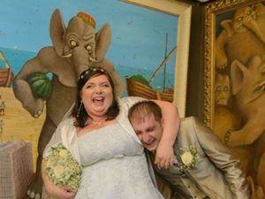 Безумие в чистом виде - нелепые свадебные фото, глядя на которые любому тут же перехочется брачеваться