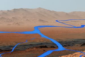 Реки на Марсе поставили новую загадку перед учеными