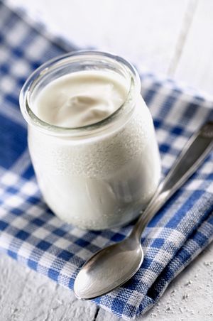 Домашний карамельный йогурт