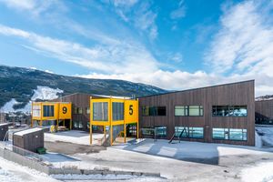 Школа Gol Skule в Норвегии от бюро Vis-á-Vis Architects