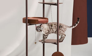 Изысканная башня для кошек – альтернатива ящикам и кошачьим деревьям