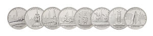 Литва раскритиковала выпущенные в России монеты со скульптурами из Вильнюса