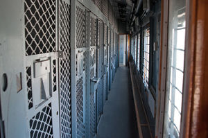 Экскурсия по вагону для перевозки заключенных