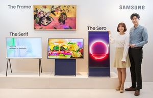 Samsung представила 43-дюймовый вертикальный телевизор Sero