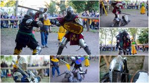 Чемпионат по средневековым боям в Аргентине