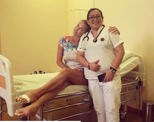 "Дикая боль": Волочкова оказалась в больнице во время отдыха на Мальдивах