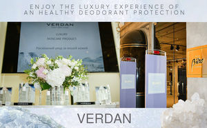 VERDAN / Презентация минеральных дезодорантов из Швейцарии.