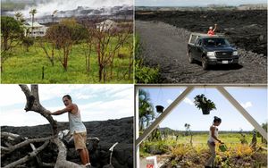 Год после извержения вулкана Килауэа на Гавайях