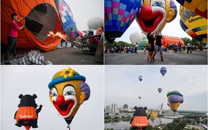 Международный фестиваль воздушных шаров в Малайзии