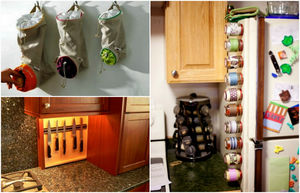 Все по полочкам, мешочкам и баночкам: 16 функциональных систем для хранения вещей на кухне