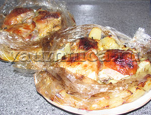 Вкусные острые куриные бедра в рукаве – простой пошаговый фото рецепт