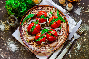 Быстрые помидоры по-армянски — самый вкусный рецепт
