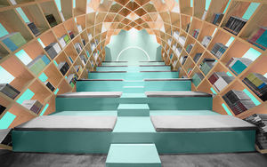 Креативные книжные шкафы, которые добавят изюминку в скучный интерьер