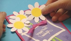 Как сделать красивую открытку своими руками маме