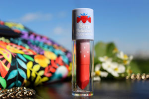 Etude House Berry Delicious Color in Liquid Lips #OR210 / Тинт для губ с экстрактами ягод.