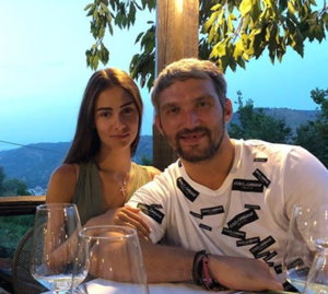 Александр Овечкин и Анастасия Шубская отметили годовщину свадьбы