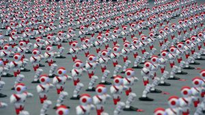 1007 танцующих роботов установили новый мировой рекорд