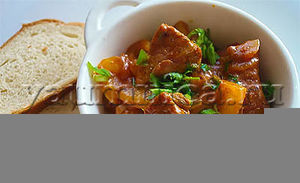 Вкусное грузинское блюдо из мяса и овощей – пошаговый фото рецепт