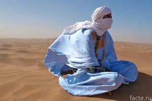 Народ туарегов, в котором главная роль отводится женщинам