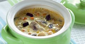 Грибной суп с баклажанами: вы пожалеете, что не готовили его раньше