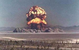 Первое испытание советской атомной бомбы