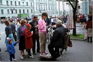 Ленинград 80-х глазами западных туристов
