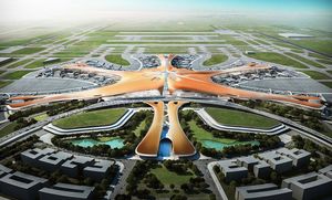 В Китае достроили гигантский аэропорт «Дасин»