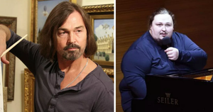 Печальная судьба сына Никаса Сафронова Луки. Вес 28-летнего музыканта составляет 250 кг и продолжает уверенно расти