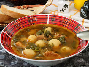 Флол - армянский суп с галушками