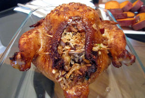 Создайте настроение: Праздничная фаршированная курица Джадж Махши